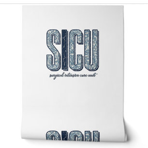 Papier Peint Unité de soins intensifs chirurgicaux SICU T-shirt