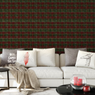 Papier Peint Vacances de Noël vert de Bourgogne
