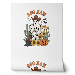 Papier Peint Vache Tache Fantôme Western-Drigue Halloween