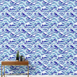 Papier Peint Vagues brisées Couleurs modernes