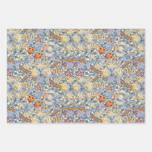 Papier peint victorien William Morris Gold Lily