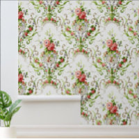 Vintage Baroque Rococo Scrolls & Motif Rose