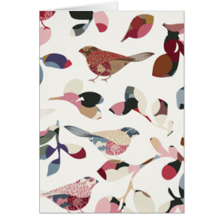 Papier peint vintage d'oiseau