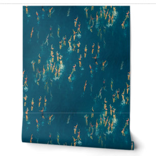 Papier peint vinyle Vagues déferlantes