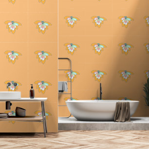 Papier Peint Vol Dk Peach