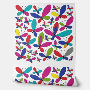 Papier Peint Vol magique de papillons