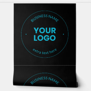 Papier Peint Votre logo Nom commercial et site Web modifiable