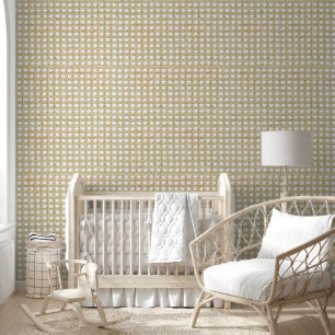 Papier Peint Webbing en canne tissée   Rotin naturel