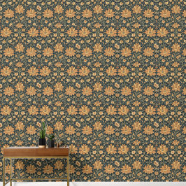 Papier Peint William Morris Antique Honeysuckle Motif Floral