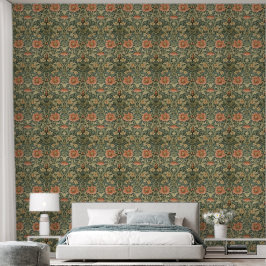 Papier Peint William Morris Antique Honeysuckle Motif Floral