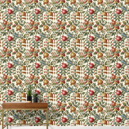 Papier Peint William Morris motif de grenade à fruits