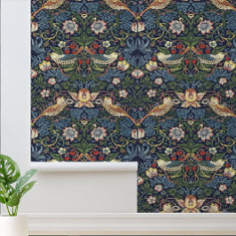 Papier Peint William Morris Vintage Strawberry Thief Motif