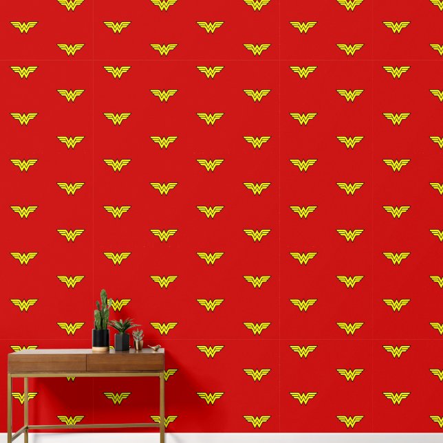Papier Peint Wonder Woman | Logo classique (Couloir)