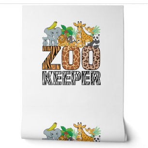 Papier Peint Zookeeper Costume Zebra Wild Print Animal Africain