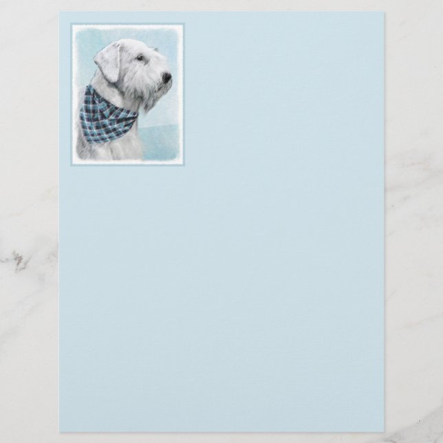 Papier Peinture Sealyham Terrier - Cute Original Chien Ar (Devant)