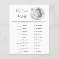 Penguin - Baby autour du monde jeu