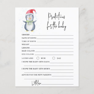 Papier Penguin - prédictions et conseils bébé