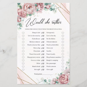 Papier Peonines blanches eucalyptus or Voudrait-elle préf