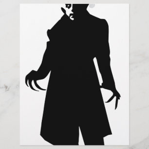 Papier père Noël nosferatu
