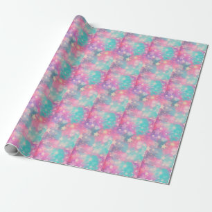 PAPIER-PERFEKT VON DREAMY PASTEL GALAXY GESCHENKPAPIER