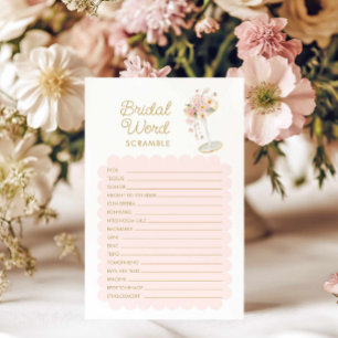Papier Perles et poursuites jeu de mots nuptiaux