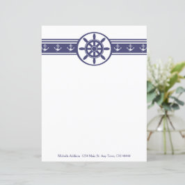 Papier personnalisé Roue Bleu