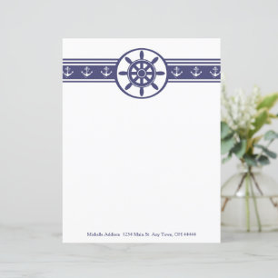 Papier personnalisé Roue Bleu