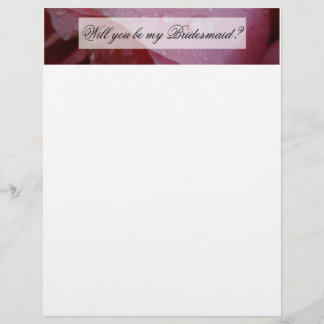 Papier Pétales de rose rose