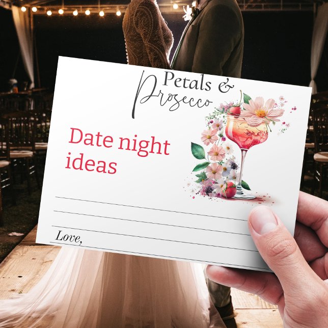 Papier Pétales Prosecco Fête des mariées Florale Brunch D (Créateur téléchargé)