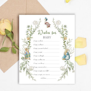 Papier Peter le Baby shower Rabbit veut pour bébé