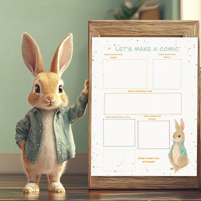 Papier Peter Rabbit Kids Devinez Le Jeu (Créateur téléchargé)