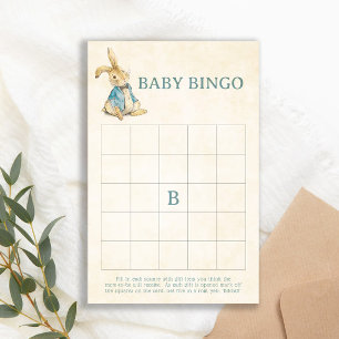 Papier Peter The Rabbit Boy Baby shower Bingo Fun Jeu