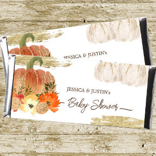 Papier Petit Baby shower Citrouille Barre à sucré