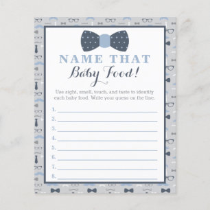 Papier Petit Homme Baby shower Jeu, Nourriture Bébé, Bles