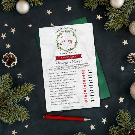 Papier Petit Pack De Joie Baby shower De Noël Jeu