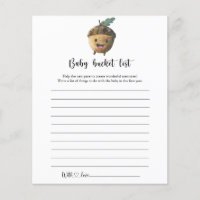 Petite chatte chatte - Liste des seaux pour bébés