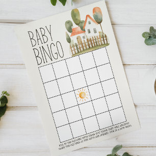 Papier Petite ferme de soins infirmiers Jeu de Baby showe