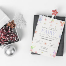 Petite fleur fée budget baby shower inventer