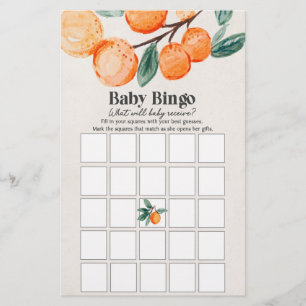 Papier petite mignonne baby shower bébé jeu de bingo