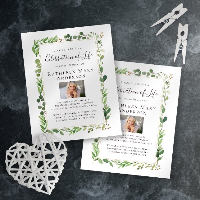 Papier Photo BUDGET Célébration de l'invitation à vivre (Créateur téléchargé)