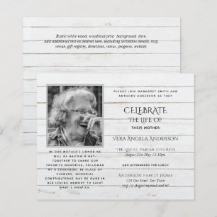 Papier PHOTO BUDGÉTAIRE Célébration des INVITATIONS à la 