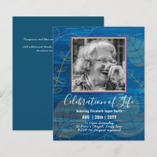 Papier PHOTO BUDGÉTAIRE Célébration des INVITATIONS à la 