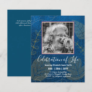 Papier PHOTO BUDGÉTAIRE Célébration des INVITATIONS à la