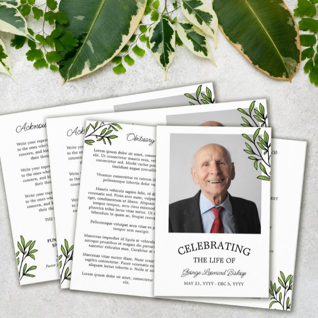 Papier Photo de verdure Célébration des funérailles de la (Créateur téléchargé)