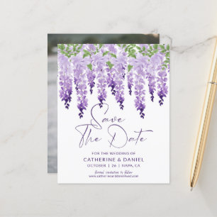 Papier Photo Enregistrer La Date Aquarelle Mariage Wister