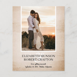 Papier Photo Mariage Enregistrer La Date