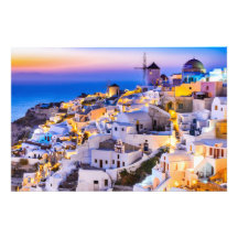 Papier photo professionnel (satin) Santorin