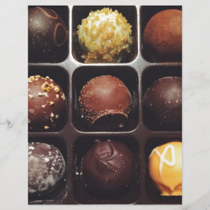 Papier Photo Truffe au chocolat