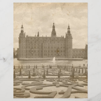 Papier photo vintage Sepia Castle