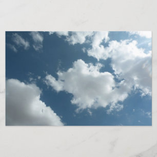 Papier Photographie abstraite de ciel nuageux